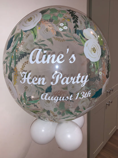 Hen Party Personalised Balloons - Sweetmamas.ie