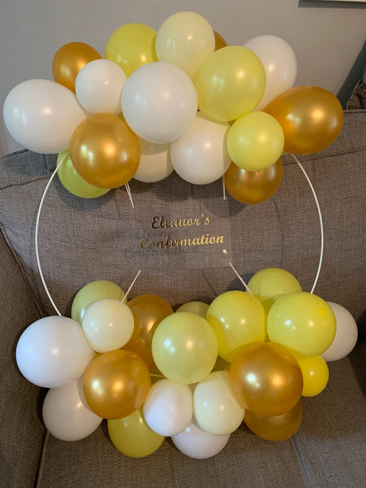 Personalised Balloon Hoop - Sweetmamas.ie